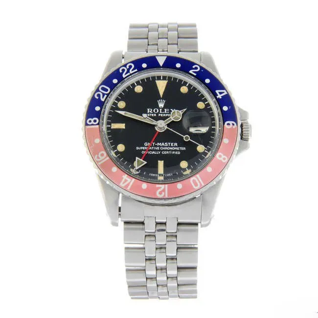 Rolex GMT-Master 1675 40mm Stainless steel Black