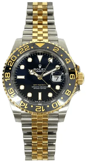 Rolex GMT-Master II 126713GRNR-0001 40mm Yellow gold and Oystersteel Black