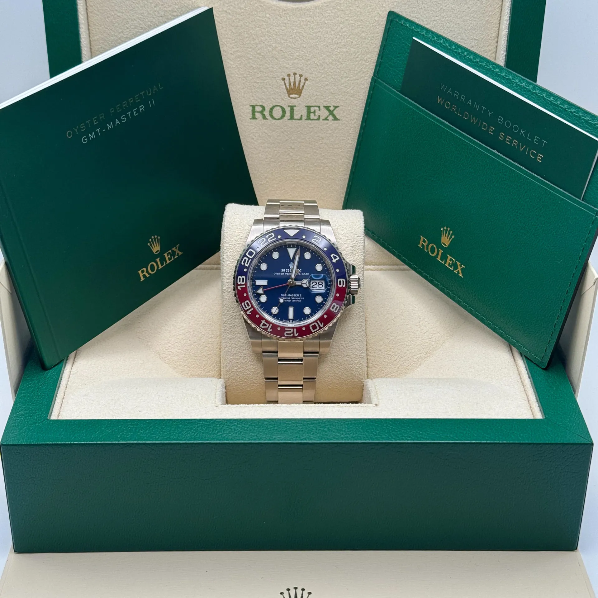 Rolex GMT-Master II 126719BLRO-0003 40mm 18k white gold Blue 7