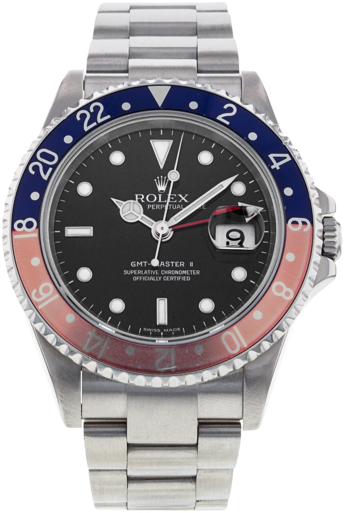 Rolex GMT-Master II 16710 40mm Stainless steel Black