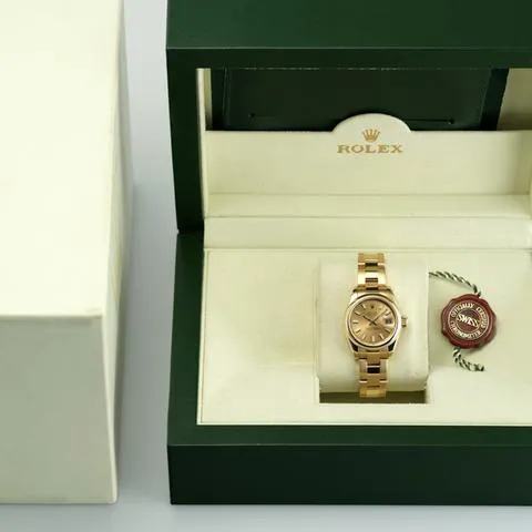 Rolex Lady-Datejust 179168 26mm Yellow gold Champagne 2