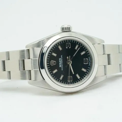 Rolex Oyster Perpetual 76080 24mm Stainless steel Black 10