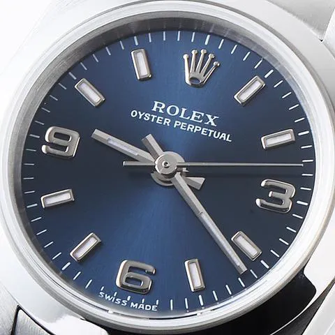 Rolex Oyster Perpetual 76080 23.5mm Stainless steel Blue 5