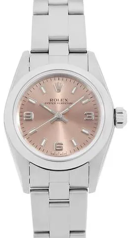 Rolex Oyster Perpetual 76080 23.5mm Stainless steel Rose