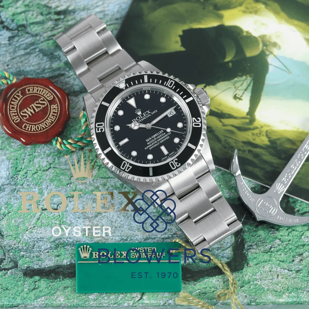 Rolex Sea-Dweller 16600 40mm Stainless steel Black 1