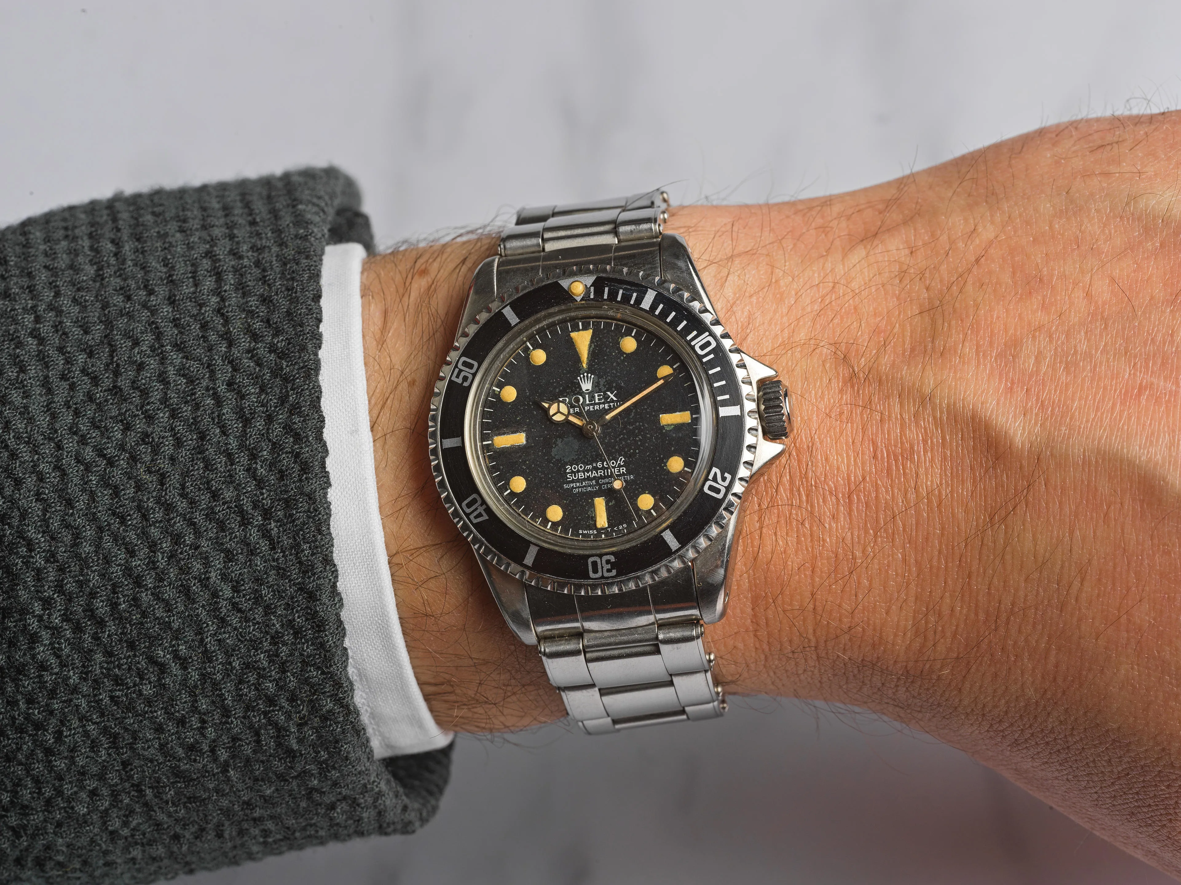 Rolex Submariner 5512 39mm Stainless steel Black 1