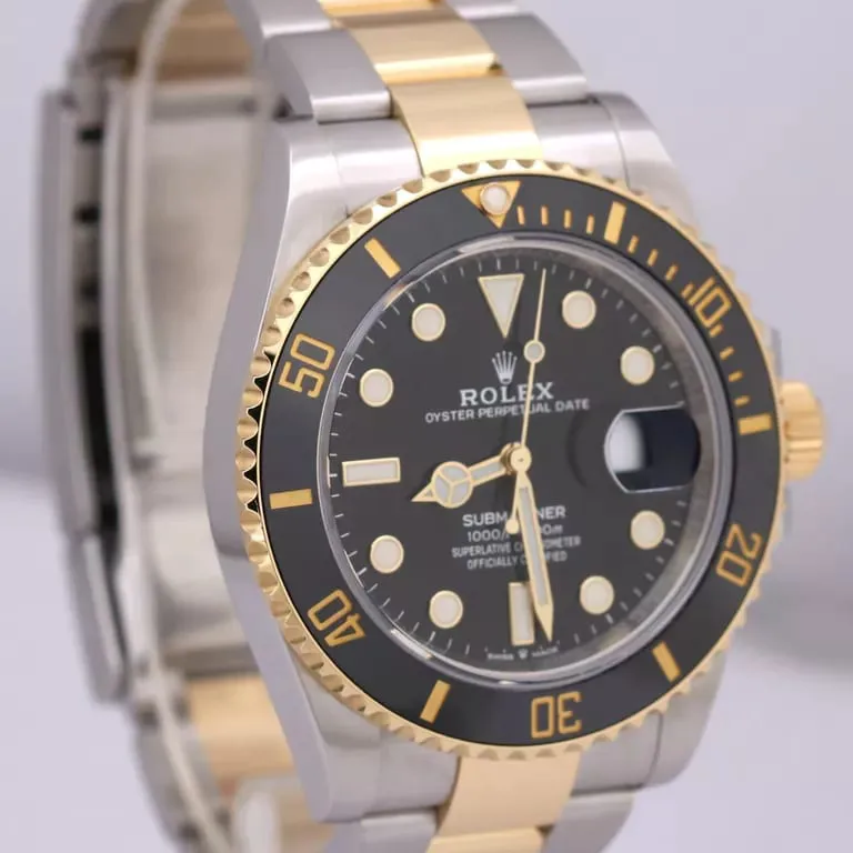 Rolex Submariner 126613LN-0002 41mm Yellow gold and Oystersteel Black 2