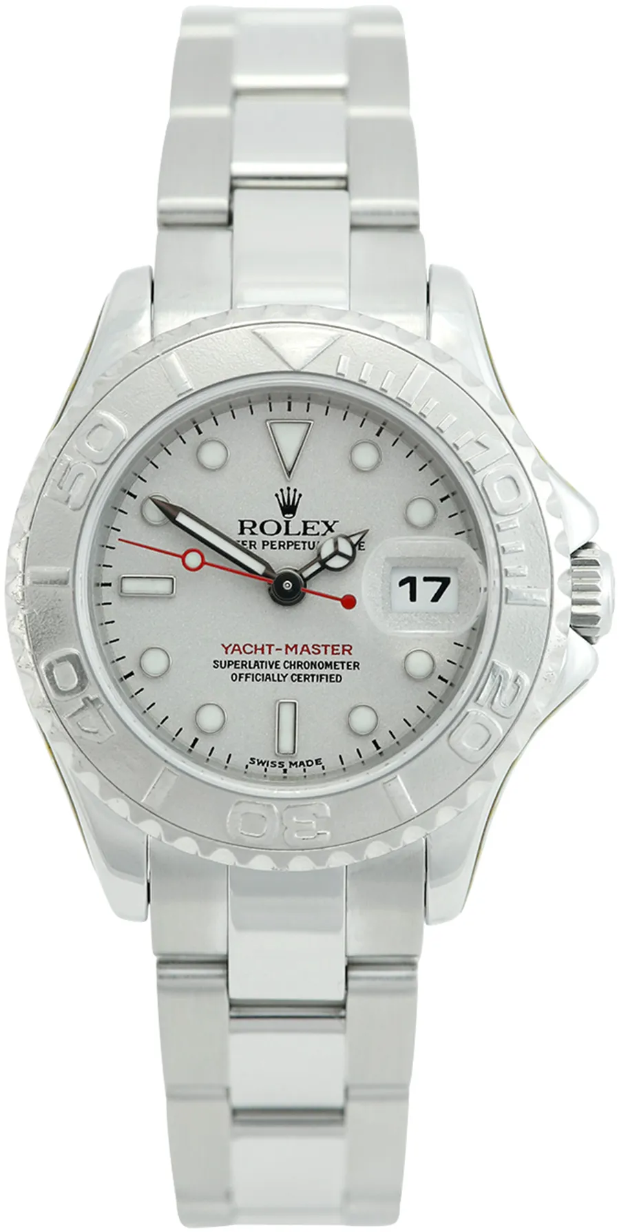 Rolex Yacht-Master 169622 29mm Platinum Silver