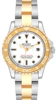 Rolex Yacht-Master 69623 Yellow gold and Stainless steel White