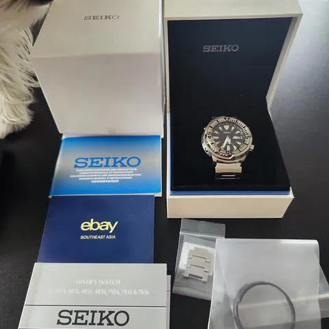 Seiko Prospex SRP637K1 48mm Stainless steel Black