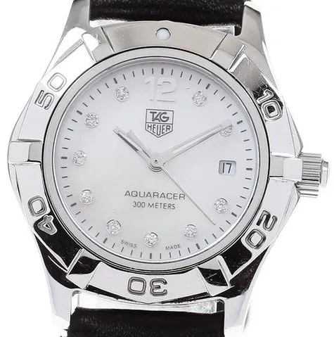 TAG Heuer Aquaracer WAF1415 28mm Stainless steel White