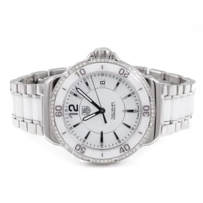 TAG Heuer Formula 1 Lady WAH1213.BA0861 37mm Ceramic and Stainless steel and Diamond White 4