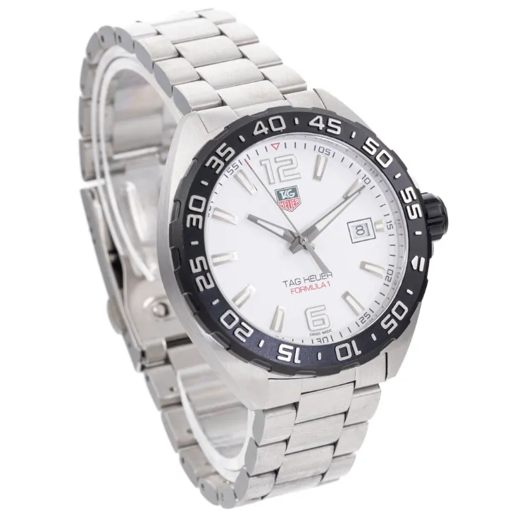 TAG Heuer Formula 1 WAZ1111.BA0875 41mm Stainless steel White 3