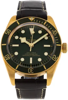 Tudor Black Bay M79018V-0001 Yellow gold Green