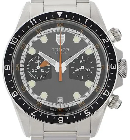 Tudor Heritage Chrono 70330N 42mm Stainless steel Gray