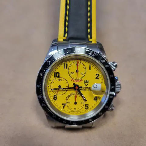 Tudor Tiger Prince Date 79270P 40mm Stainless steel Yellow 3