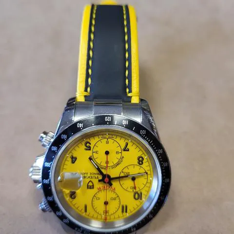 Tudor Tiger Prince Date 79270P 40mm Stainless steel Yellow 4