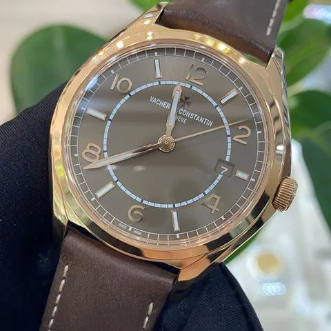 Vacheron Constantin Fiftysix 4600E/000R-B576 40mm Rose gold Brown