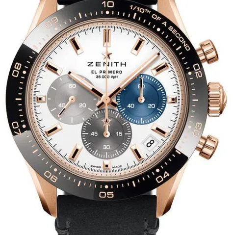 Zenith Chronomaster Sport 18.3100.3600/69.C920 41mm Ceramic Silver