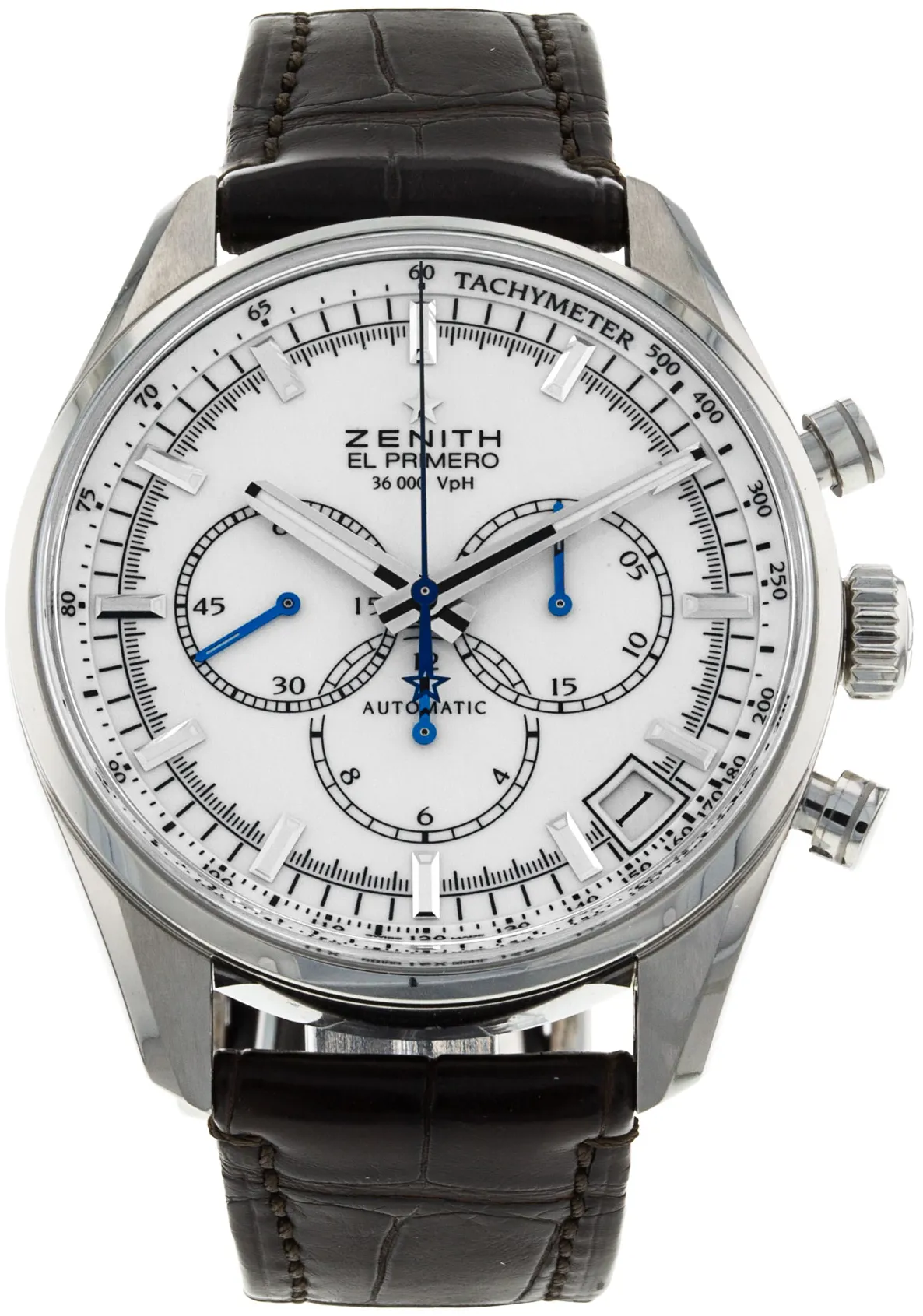 Zenith El Primero 03.2080.400/01.C494 42mm Stainless steel Silver