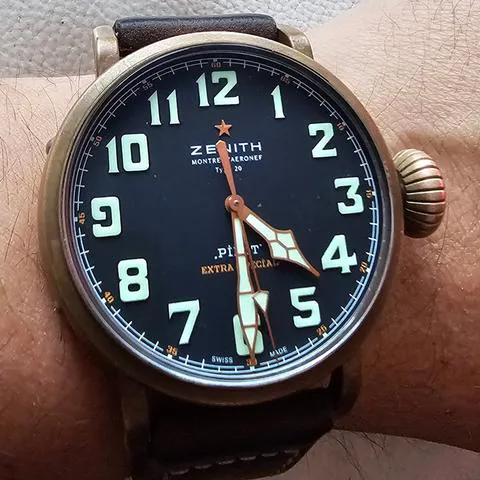 Zenith Pilot 29.2430.679/21.C753 45mm Bronze Black 5