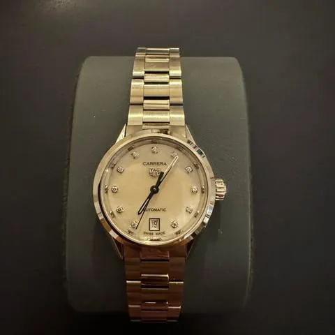 TAG Heuer Carrera Lady WBN2414.BA0621 29mm Stainless steel Mother-of-pearl