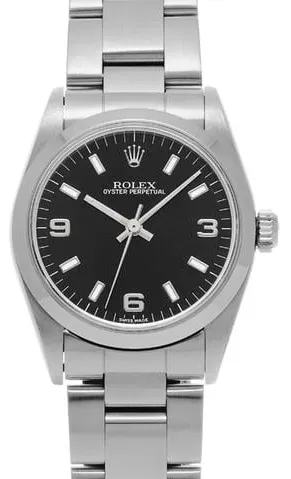 Rolex Oyster Perpetual 31 67480 31mm Stainless steel Black