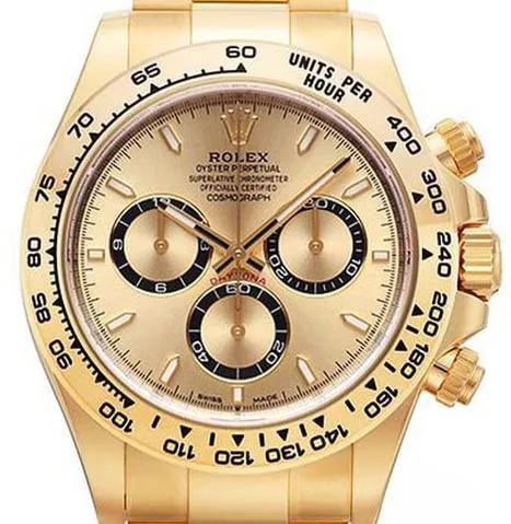 Rolex Daytona 126508 40mm Yellow gold Champagne