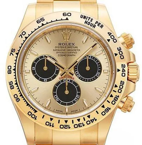 Rolex Daytona 126508 40mm Yellow gold Champagne