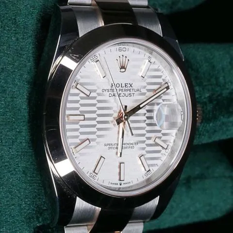 Rolex Datejust 41 126301 41mm Rose gold Silver 6