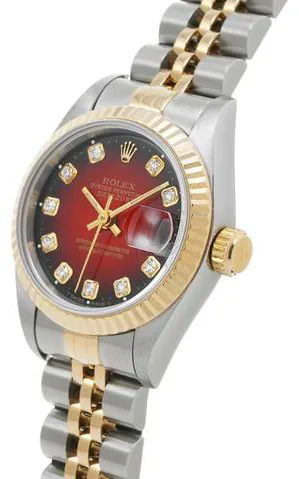 Rolex Datejust 69173G 26mm Stainless steel Red 1