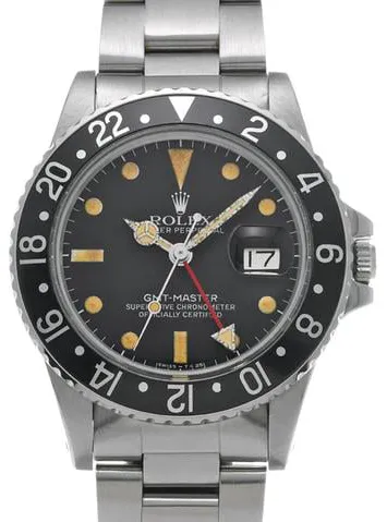 Rolex GMT-Master 16750 40mm Stainless steel Black