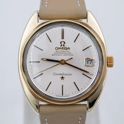 Omega Constellation 168.017 35mm Yellow gold and stainless steel Silver 1