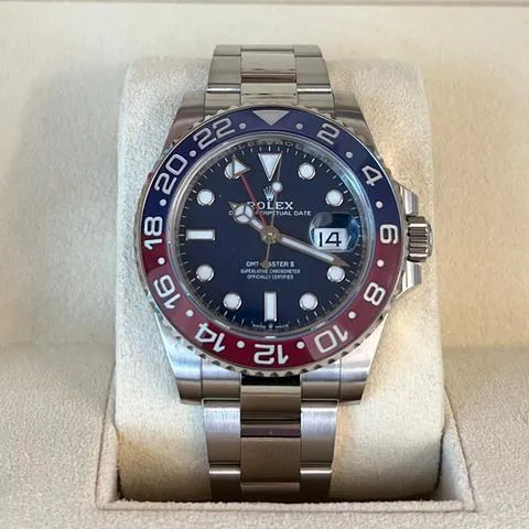 Rolex GMT-Master II 126719BLRO 40mm White gold Blue