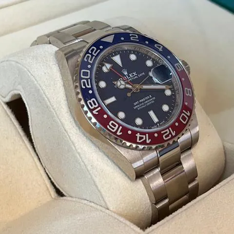 Rolex GMT-Master II 126719BLRO 40mm White gold Blue 1