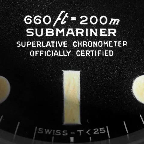 Rolex Submariner (No Date) 5512 40mm Stainless steel Black 2