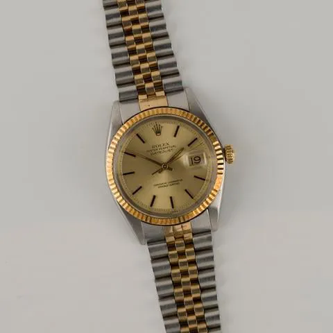 Rolex Datejust 36 1601 36mm Yellow gold and stainless steel Gold