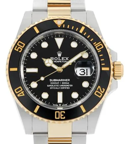 Rolex Submariner 126613LN 41mm Yellow gold and Stainless steel Black