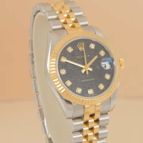 Rolex Datejust 31 178273 31mm Yellow gold and Stainless steel Black 1