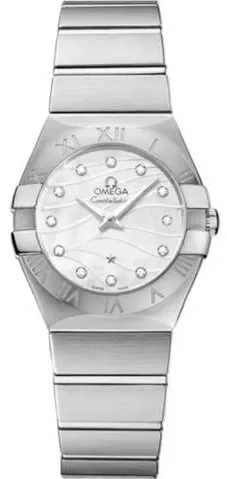 Omega Constellation Quartz 123.10.27.60.55.003 27mm Stainless steel Mother-of-pearl