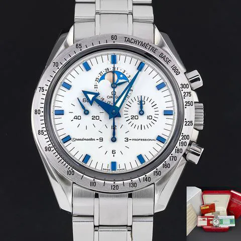 Omega Speedmaster Professional Moonwatch Moonphase 3575.20.00 42mm Stainless steel White