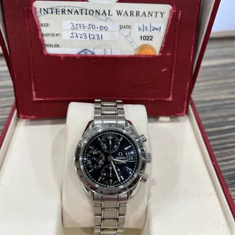 Omega Speedmaster Date 35135000 39mm Stainless steel Black 1