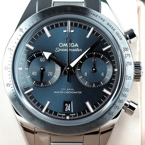 Omega Speedmaster 332.10.41.51.03.001 40.5mm Stainless steel Blue