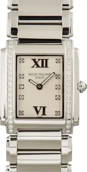 Patek Philippe Twenty~4 4910/10A-001 30mm Stainless steel Ivory