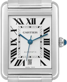 Cartier Tank Solo XL W5200028 31mm Stainless steel Silver