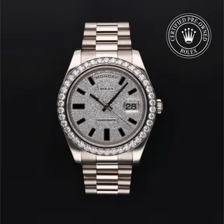 Rolex Day-Date 218349 41mm White gold