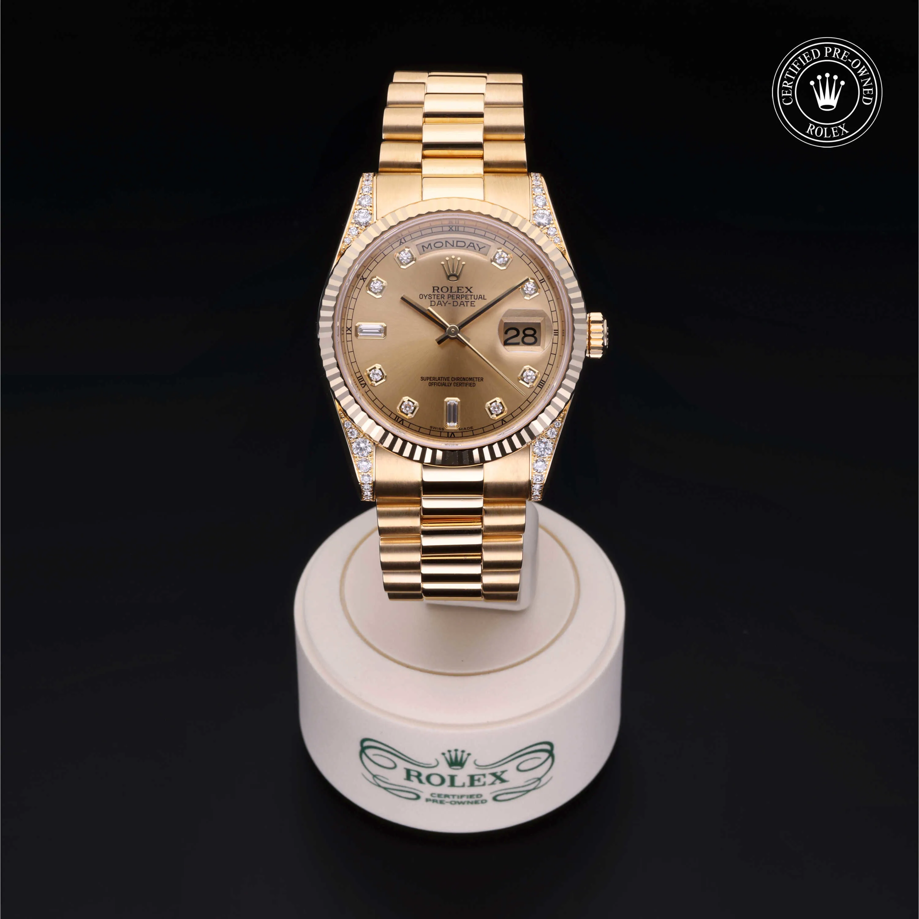 Rolex Day-Date 36 118338 36mm Yellow gold Champagne 1