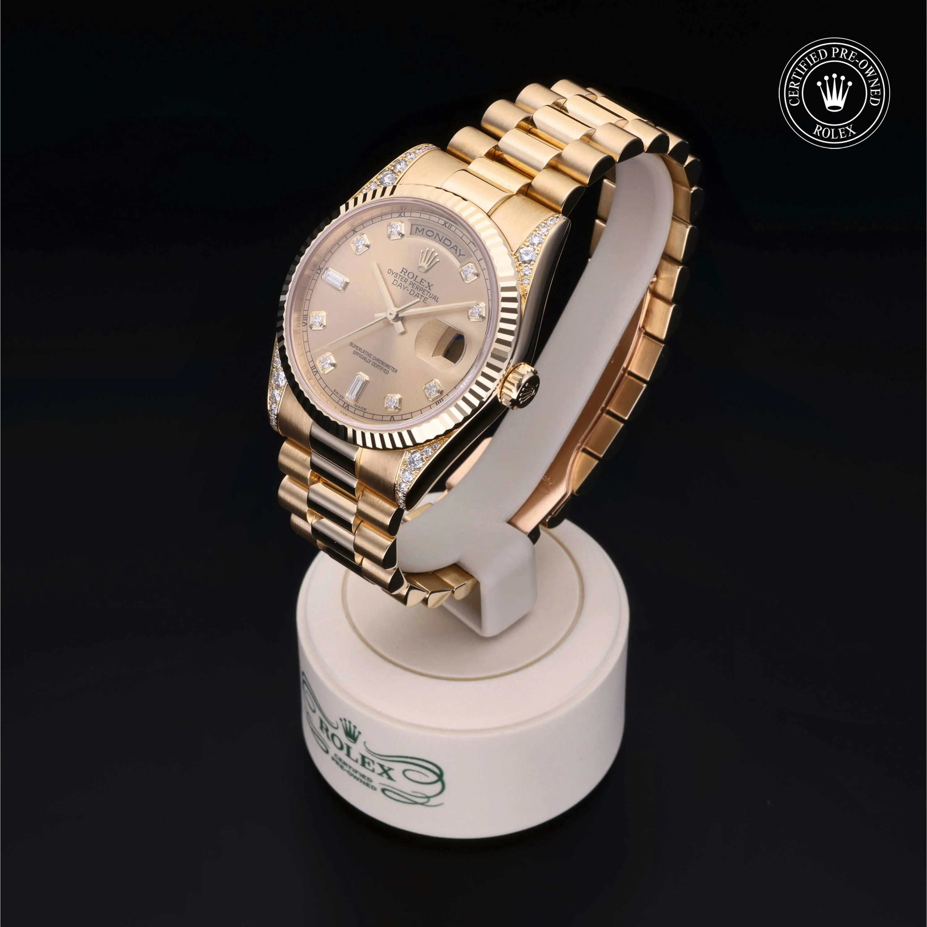 Rolex Day-Date 36 118338 36mm Yellow gold Champagne 2