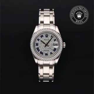 Rolex Pearlmaster 81339 White gold