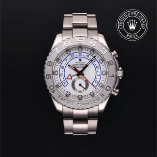 Rolex Yacht-Master II 116689 White gold White